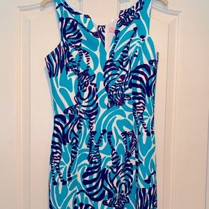 Lilly Pulitzer Shift Zebra Dress